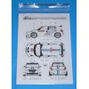 Decal – Fabia S2000 EVO - 2012 Rally Monte Carlo / Finland - Ogier / Ingrassia 1/18